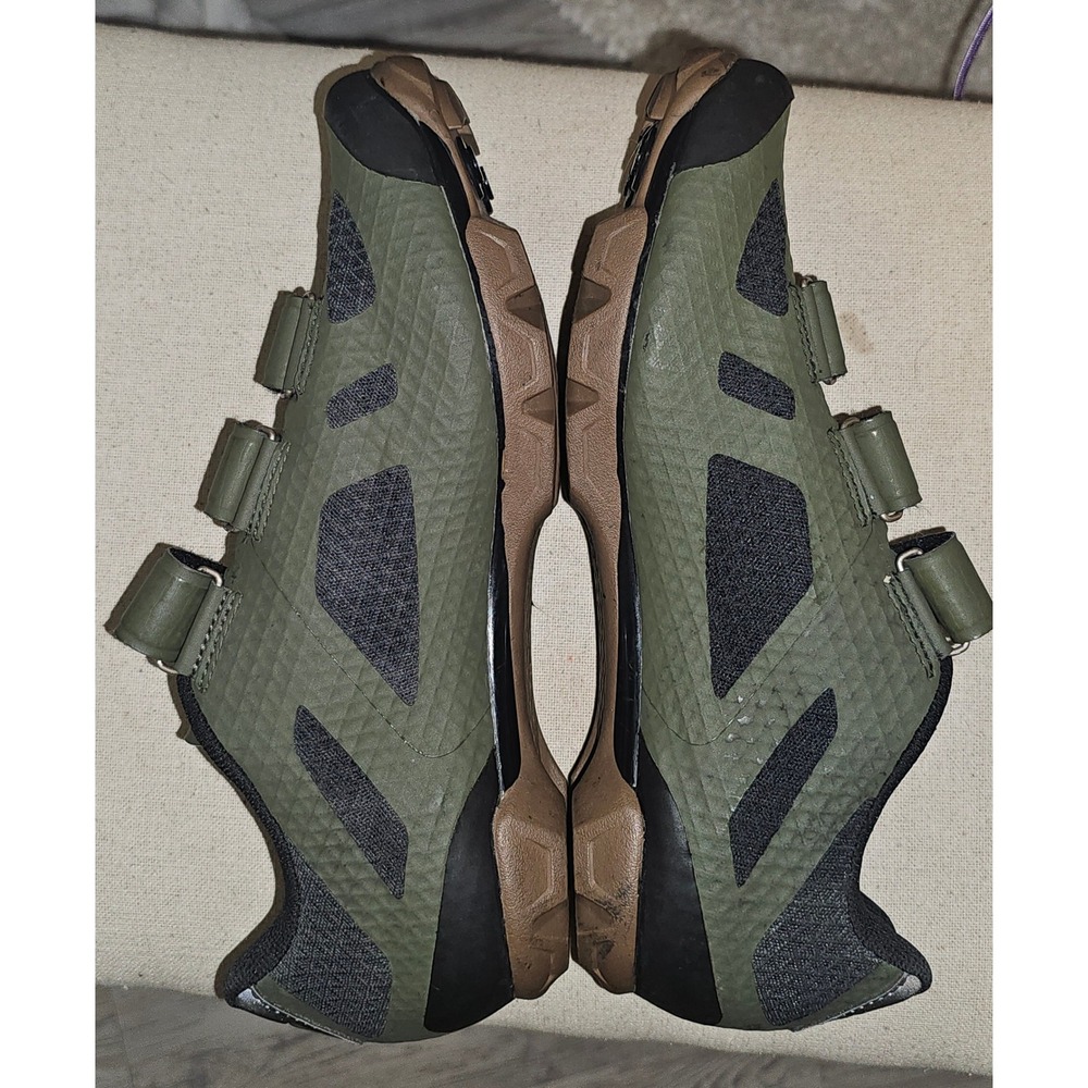 Giro Ranger Mens Mountain Bike Shoes Olive Green Black EU 44 US 10.5 iSSi Cleats